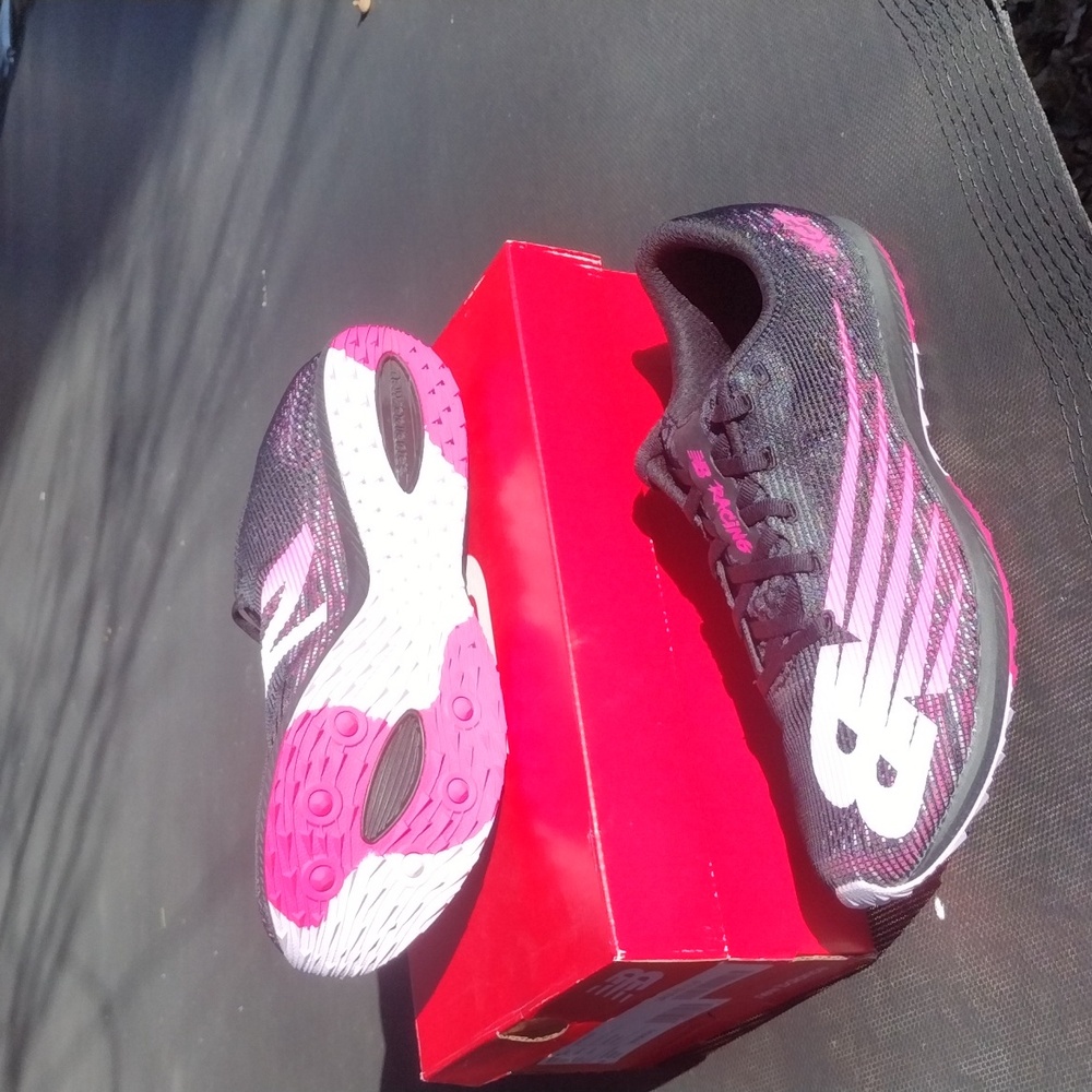New Balance Black and Pink Women's Sneakers